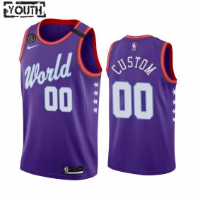 Maglia NBA 2020 Team World Rising Star Personalizzate Nike Swingman - Bambino